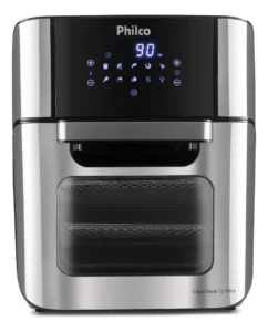Fritadeira Elétrica Air Fryer Oven Philco Pfr2200 12 litros 4 Em 1 1800w Cor Preta É Boa VEJA AQUI Se Compensa Comprar